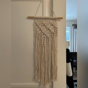 Macrame wall decor